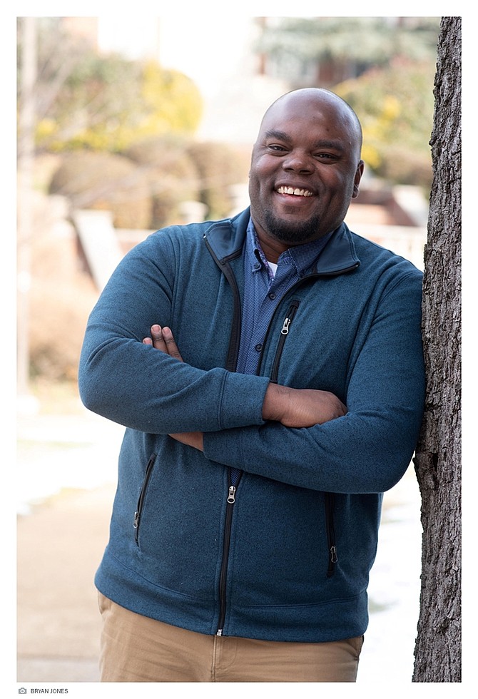 Kwame Mbalia is the author of “Jax Freeman and the Phantom Shriek” as well as the Tristan Strong trilogy. PHOTO BY BRYAN JONES.