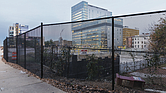 An empty lot at 500 N. 10th St., the site of the former Richmond Public Safety Building, remains after a scrapped multimillion-dollar redevelopment project. City officials are seeking mediation with VCU Health over the failed development and associated financial obligations.