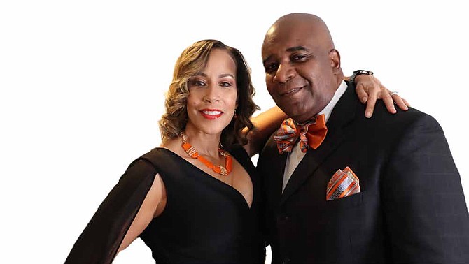 Jason and Tina Marie Scott are certified life and relationship coaches who have created the platform, Legendary Relationships, and are the hosts of the podcast
Loving Beyond the I Do . PHOTO PROVIDED BY JASON & TINA MARIE SCOTT.