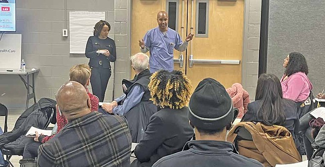 Advocate Trinity Hospital has been hosting community meetings to inform residents about its plans to improve health care on the South side of Chicago. PHOTO PROVIDED BY ADVOCATE HEALTH CARE.