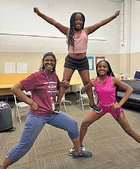 The Maryville Catholic Youth Organization (CYO) hosts cheerleading workshops for young people. PHOTO PROVIDED BY MARYVILLE ACADEMY.