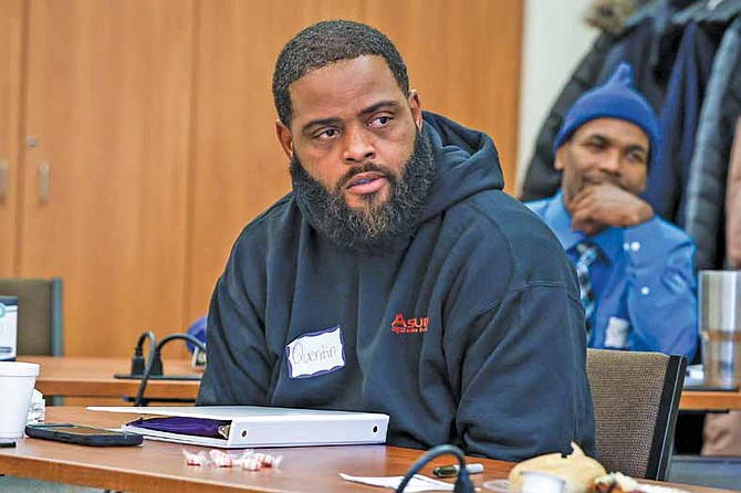 Quentin Ward participated in the Nicor Gas Workforce, Training, and Employment program for those new to the energy-efficiency field. PHOTO PROVIDED
BY COMED.