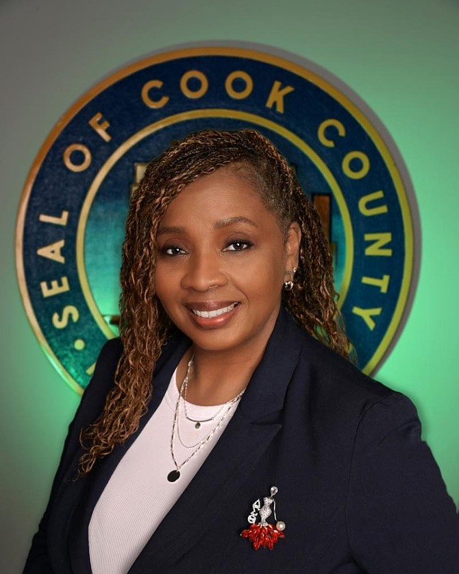 Dr. Kisha E. McCaskill is the 5th District Cook County Commissioner. Photo provided by Cook County Commissioner Kisha E. McCaskill.