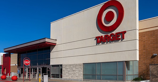 Houston, Texas, USA - March 13, 2022: A Target store in Houston, Texas, USA on March 13, 2022.