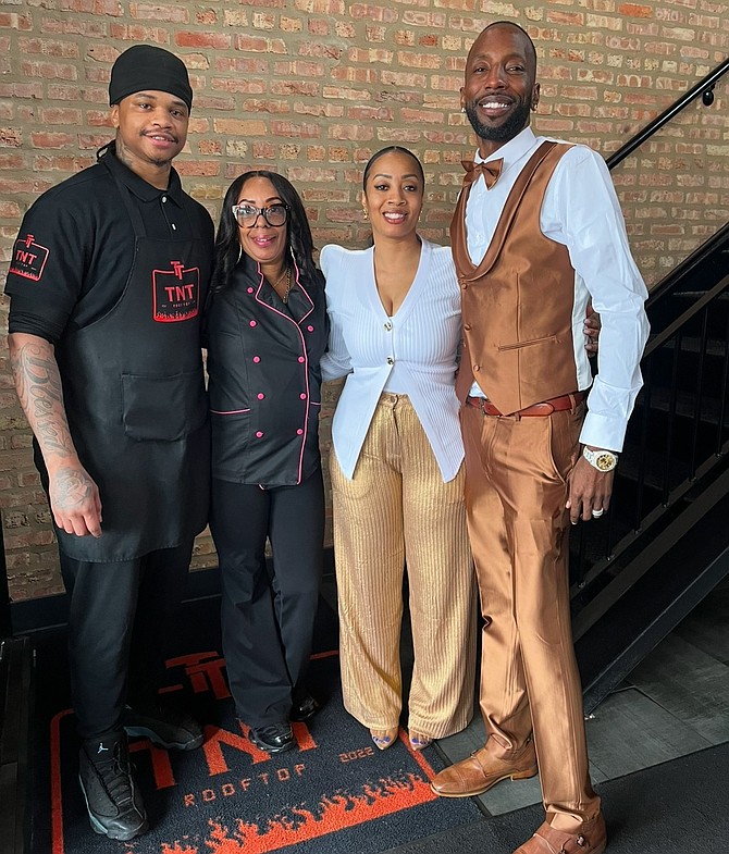 Taneka and Anthony Anderson developed Austin Square with the aim of positively impacting the community. Austin Square/TNT Rooftop.