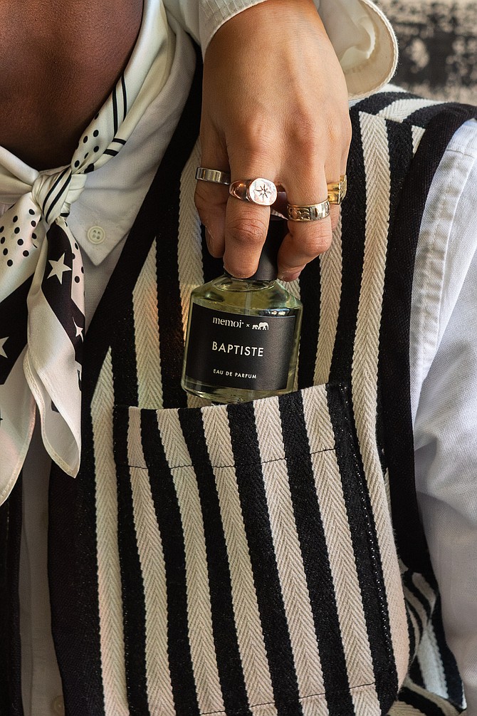 Memoir Fragrances Baptiste. rolling out; Memoir Fragrances