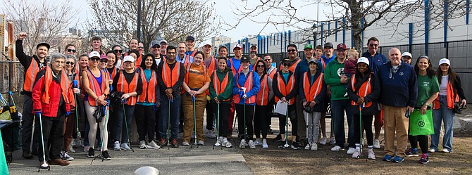 HRP Group joins Friends of North Broadway for a South Boston clean-up to celebrate Earth Day 2025