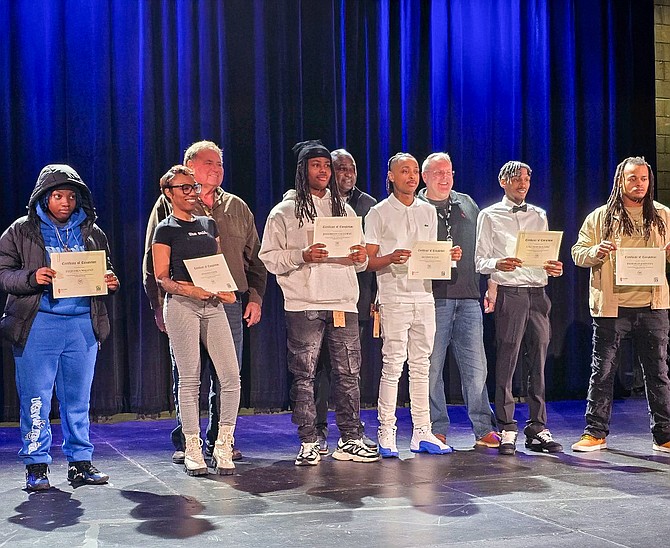 After completing a training program through HIRE360 and Climate Works, Myeisha Cook wants to apply for the carpenters union. Photo provided by Rise Strategy Group.