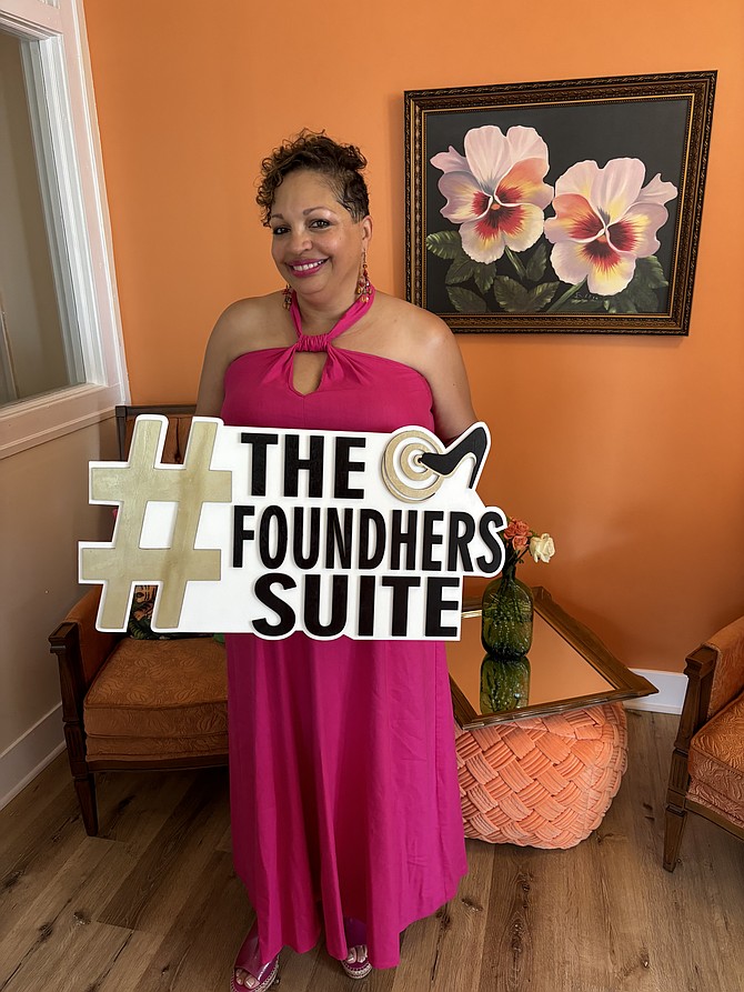 LaTanya Orr is the owner of the FoundHERS Suite, a coworking space in Beverly. Photo provided by LaTanya Orr.