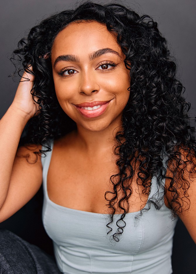 Grace Capeless portrays Delia in “Kimberly Akimbo.” Photo provided by Broadway in Chicago.