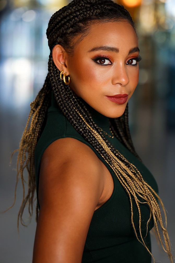 Cameron Monroe Thomas – Cameron Monroe Thomas portrays Babette in the National Tour of “Disney’s Beauty and the Beast.” Photo provided by Broadway in Chicago.