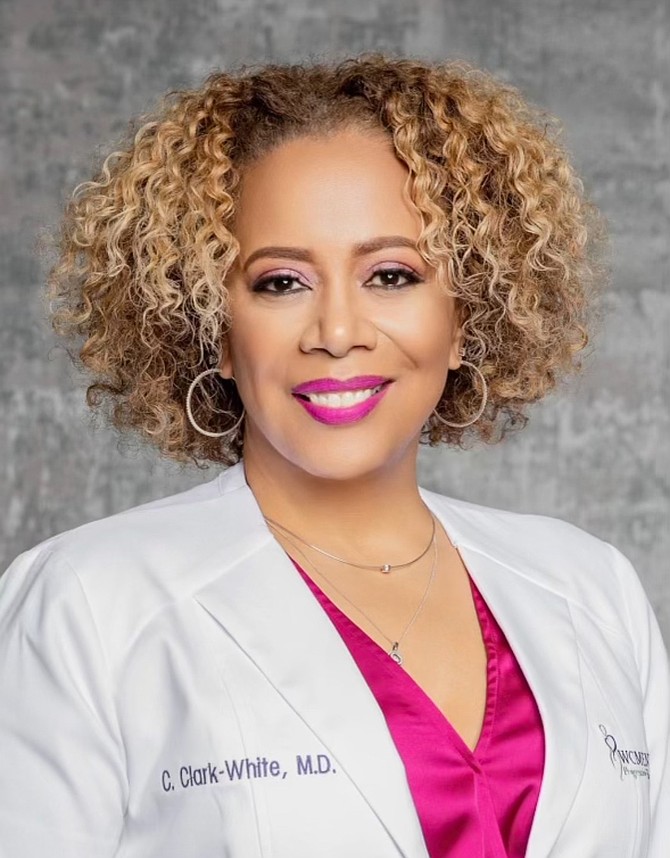 Dr. Cordia Clark-White is the Founder of Women’s Progressive Health & Wellness. Photo provided by Dr. Cordia Clark-White.