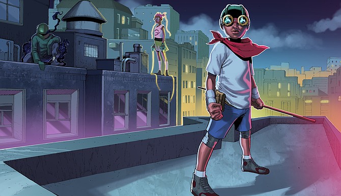 Hebru Brantley is excited to take readers of the journey of the origin story of FlyBoy through the graphic novel series. Photo provided by DKC.