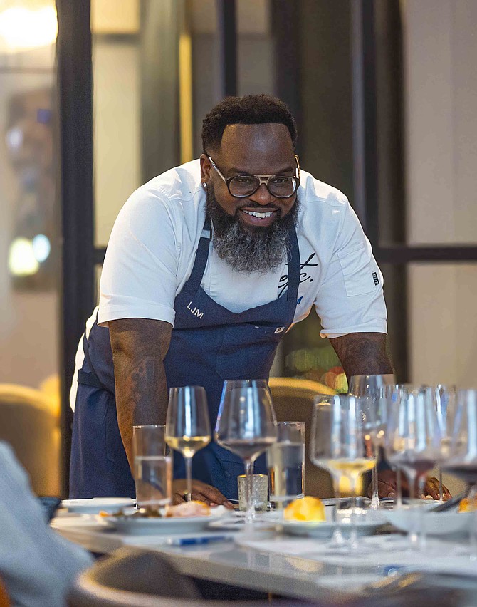Lamar -- Chef Lamar Moore is the chef and partner of Etc. in the Loop. Photo provided by Six4Creative.