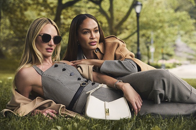 Candice Swanepoel and Joan Smalls for Anne Klein. Anne Klein