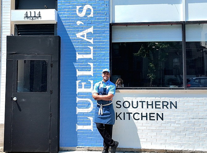 Chef Darnell Reed is the owner of Luella’s Southern Kitchen. Photo by Cindy Kurman.