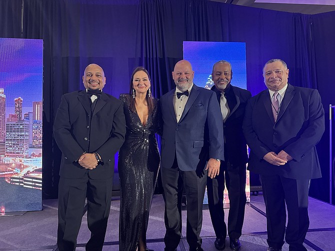 Dr. Kenneth Harris, Jane Hayton, Joe Cecala, Dwain Kyles, and Charles Debow. Dream Exchange
