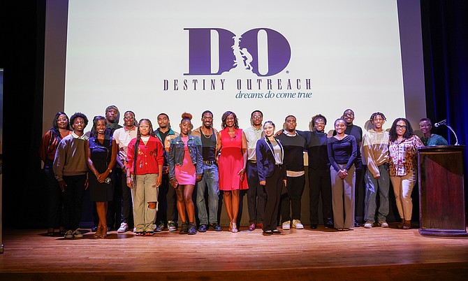 Twenty-one young people completed their apprenticeships through the DO! Entertainment Industry Apprenticeship Program. Photo provided by Destiny Outreach.