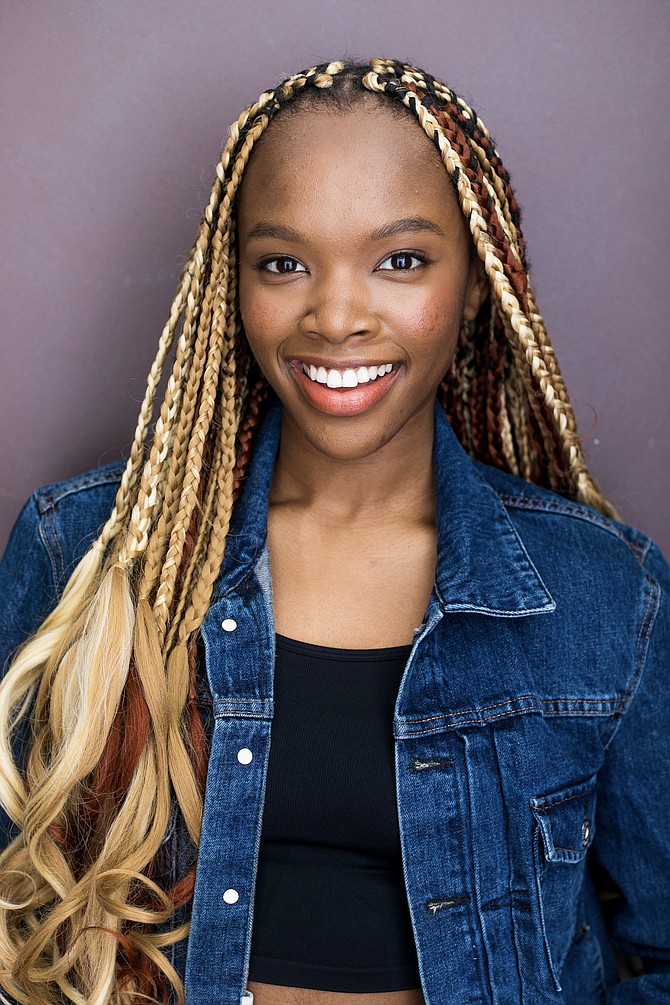 Charity Arianna portrays Nabulingi in “The Book of Mormon.” Photo provided by Broadway in Chicago.