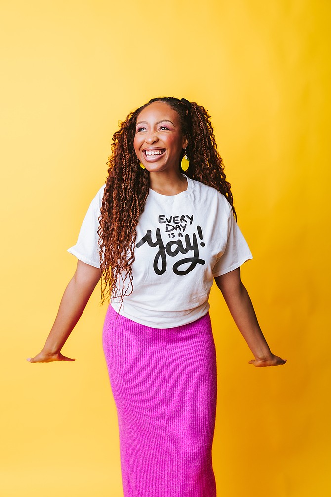 Jewel Ifeguni is the host of “Every Day is a Yay!,” a talk show that highlights creatives and changemakers with Chicago ties. Photo provided by Swank Publishing.