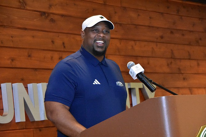 Chicago State University Cougar Football Coach Bobby Rome. Photo provided by Chicago State University.