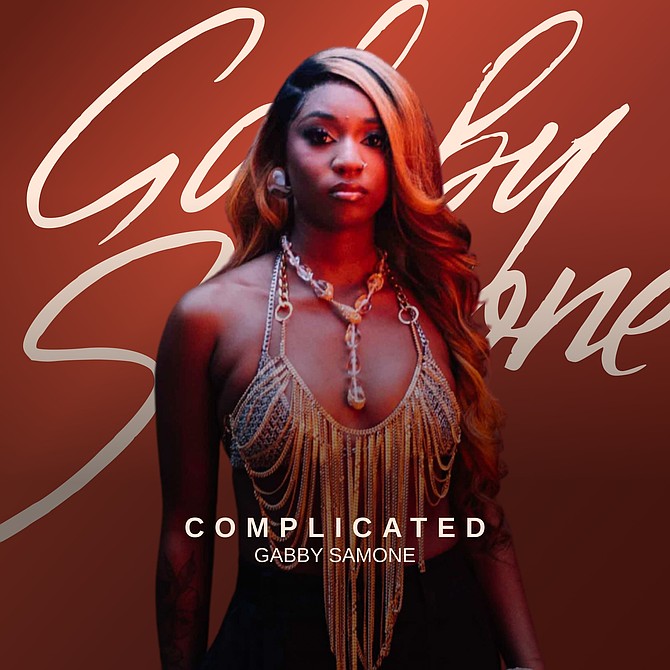 Gabby Samone's debut single “Complicated,” is available on all digital streaming platforms via BMG. (Photo Credit: Shaughn Cooper)