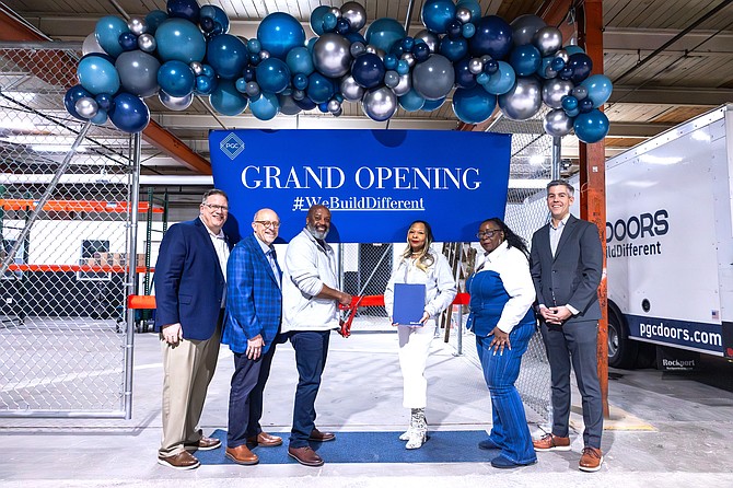 PGC Doors recently celebrated its grand opening. Photo provided by Rise Strategy Group.