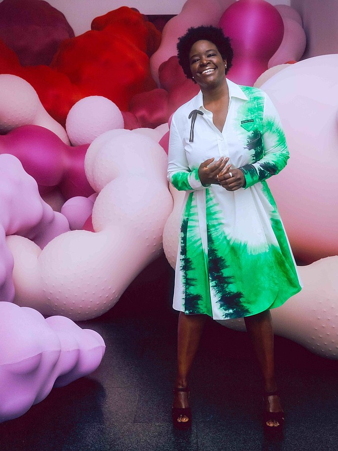 Elvira Dyangani Ose. Photographed by Emma Rahmani. Courtesy of Art Basel