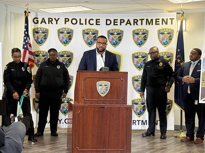 Gary Mayor Eddie Melton