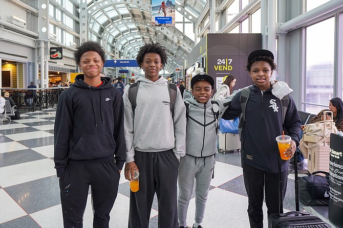 Student Athletes Rashaun Harris, James Nash, Parker Jones and Amir Walker are part of White Sox Amateur City Elite (ACE) 13U. They were chosen to attend the Chicago White Sox training camp. Chicago White Sox.