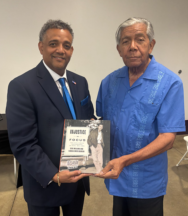 Civil Rights Icon Cecil Williams and Brandon Brown