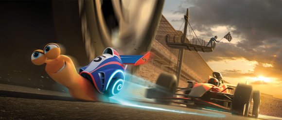 Turbo (voiced by Ryan Reynolds) puts his heart and shell on the line to Turbo-charge his own impossible dream: winning the Indy 500.