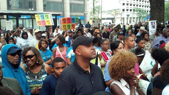 Indianapolis 'Justice for Trayvon' Rally
Indianapolis, IN Residents of Indianapolis, IN, and attendees of the Indiana Black Expo gather with others across the Nation for a 'Justice for Trayvon' Rally.