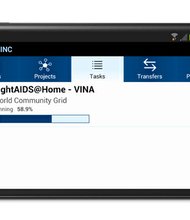 When you're not using your smartphone, scientists can now use it to fight AIDS. A new app for Android lets you donate your smartphone and tablet's unused computing power for scientific research, all while you sleep. It only works when your device is connected to Wi-Fi, is near full-charge and plugged in, so it won't eat up your data plan or drain the battery.