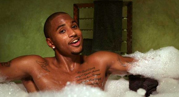 Tremaine “Trey Songz” Neverson as “Damon” in “Baggage Claim.”