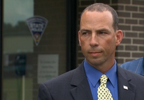 A Massachusetts State Police sergeant, briefly suspended for giving a magazine photos of the hunt and capture of one of ... A Massachusetts State Police sergeant, briefly suspended for giving a magazine photos of the hunt and capture of one of ...
