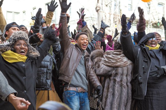 The cast of “Black Nativity.”