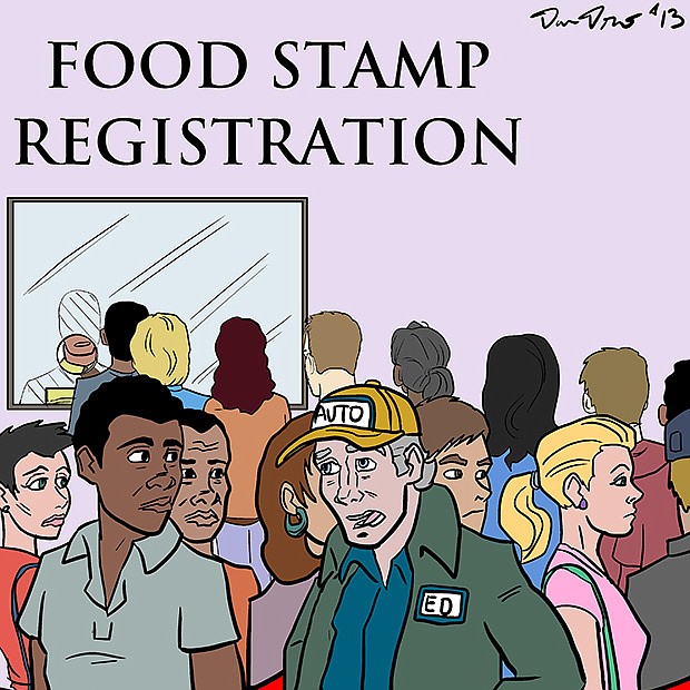 “Man, I’m working full time and still can’t afford to feed my family.”