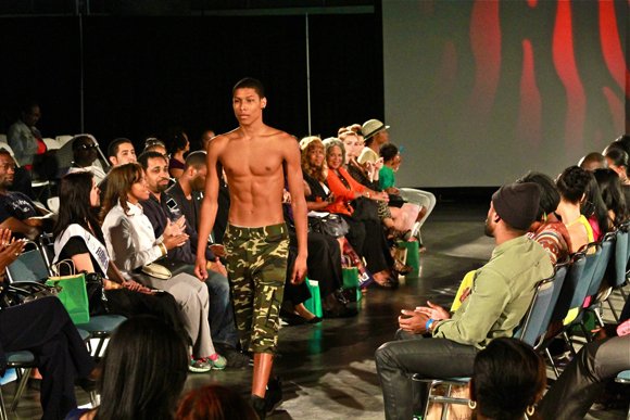 Gone Khaki. These swim trunks take beach wear to another level.