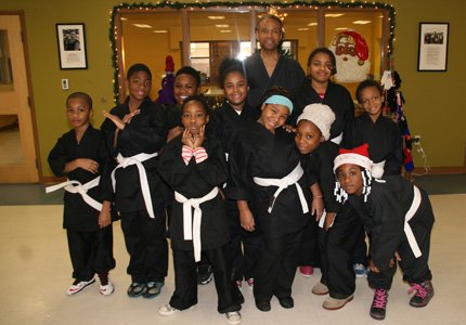 Baltimore Attorney and Baltimore City Orphans' Court Judge Lewyn Scott Garrett awards karate uniforms to kids at John Eager Howard ... Baltimore Attorney and Baltimore City Orphans' Court Judge Lewyn Scott Garrett awards karate uniforms to kids at John Eager Howard ...