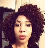 Amber using The Palm Tapioca Deluxe Hair Cream