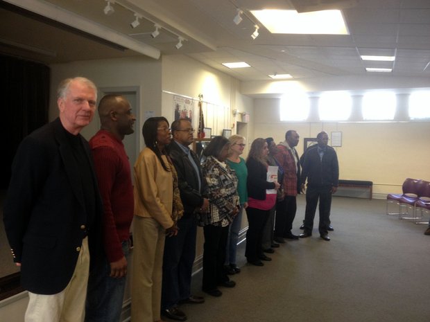 The leaders of all the neighborhood organizations in the 4th and 5th Districts also were on hand for the informational session.