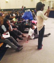 The “Behind the Paws”  at Wendell Phillips High School in Bronzeville  provides students with a platform to learn the basics of television production and broadcasting and how to effectively use social media networks to influence the news and film industries.  