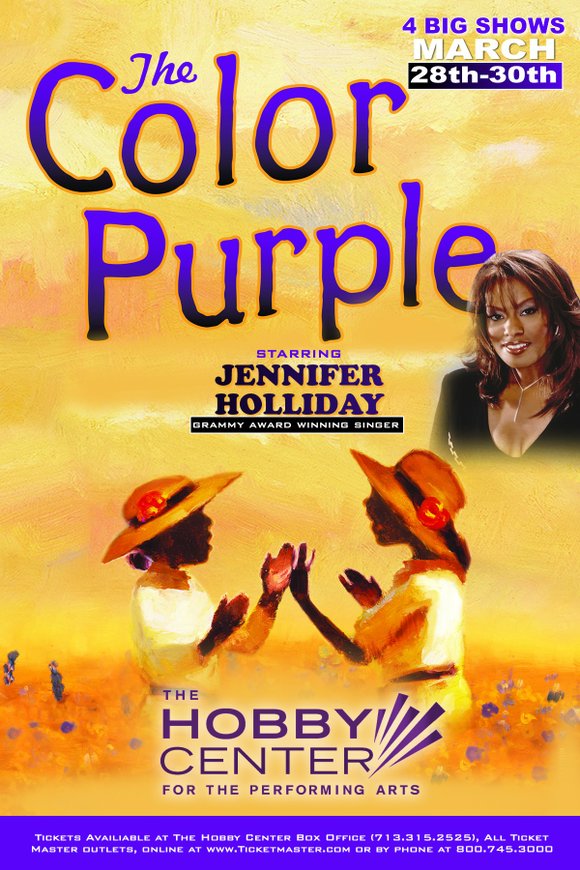 The Color Purple, the musical about love, opened in Houston last Friday night to a sold out crowd at the ...