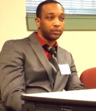 Christophe Collins, a formerly incarcerated individual, now a customer service assistant with the CTA and a St. Leonard's volunteer who teaches computer basics shared his journey of turning his life around saying The Family Reunification Pilot program is badly needed.