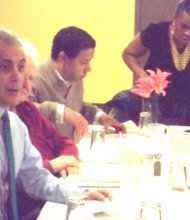 Chicago Mayor Rahm Emanuel meets with Black media outlets on Friday for an open discussion on City of Chicago initiatives and successes at Ruby's Restaurant, 3175 W. Madison.