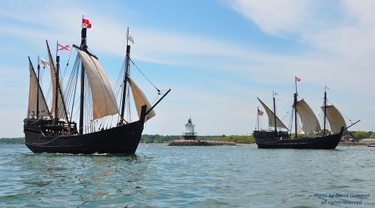 The “Nina” was built completely by hand and without the use of power tools. Archaeology magazine called the ship “the ... The “Nina” was built completely by hand and without the use of power tools. Archaeology magazine called the ship “the ...
