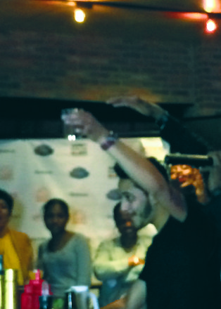 Jonathan Franco victory toast