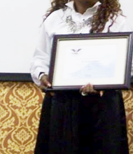Chicago Apostle Bridgett Outlaw, Senior Pastor of New Global Destiny World Vision Ministries, recently received the prestigious, “2014 President’s Lifetime Achievement for Hunger Relief Advocate Award,” a national honor from the White House, offered in recognition of sustained service.