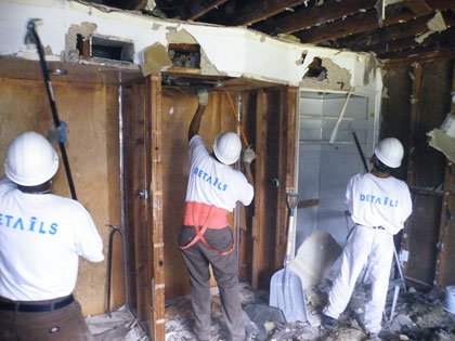 For the many blighted and condemned houses in Baltimore, the wrecking ball has always been the sole answer to disguise ... For the many blighted and condemned houses in Baltimore, the wrecking ball has always been the sole answer to disguise ...